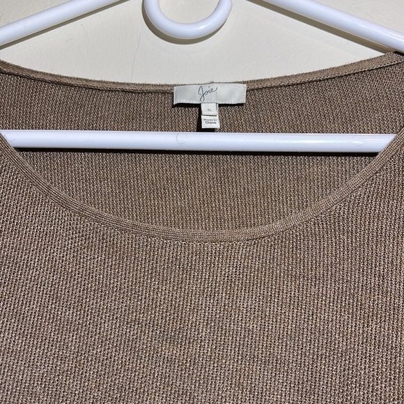 Joie Soft Wool Blend Tan Knit Sweater Small - Picture 2 of 6